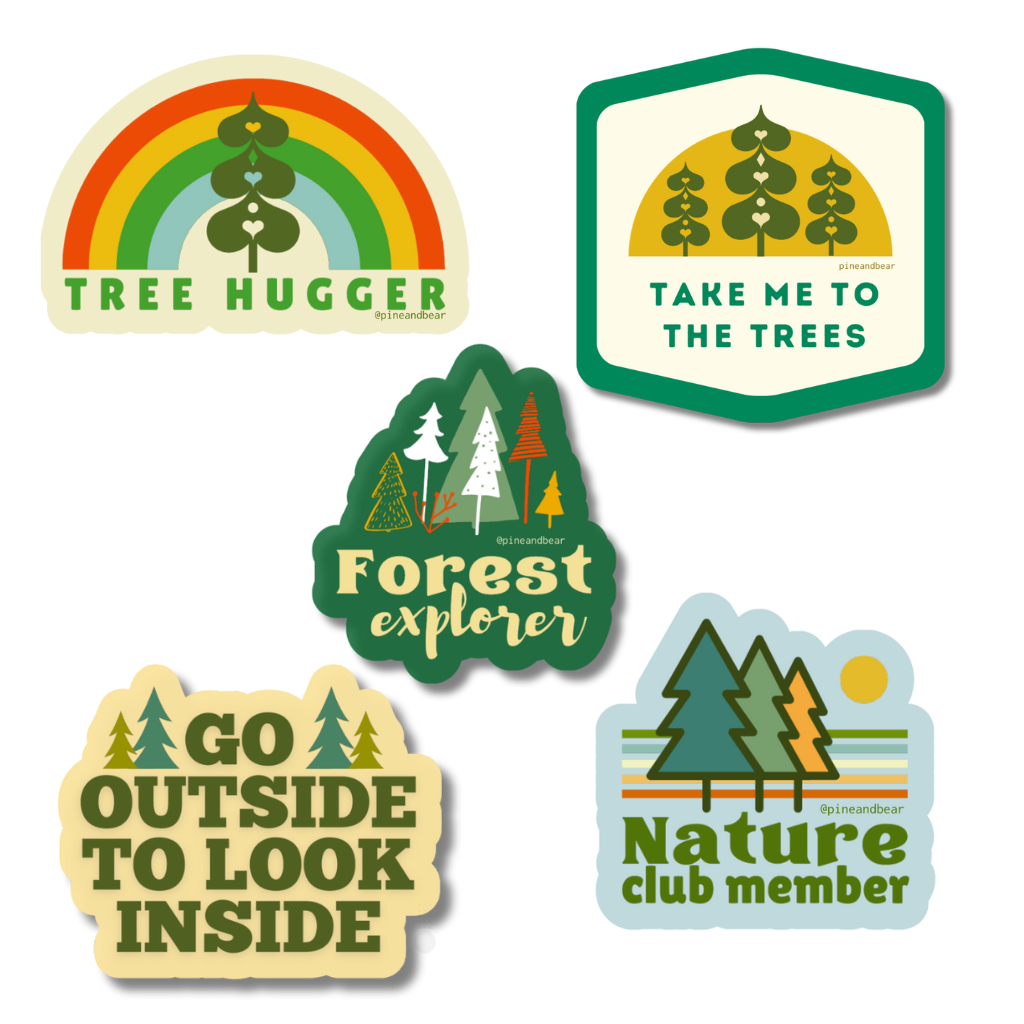 Nature sticker pack