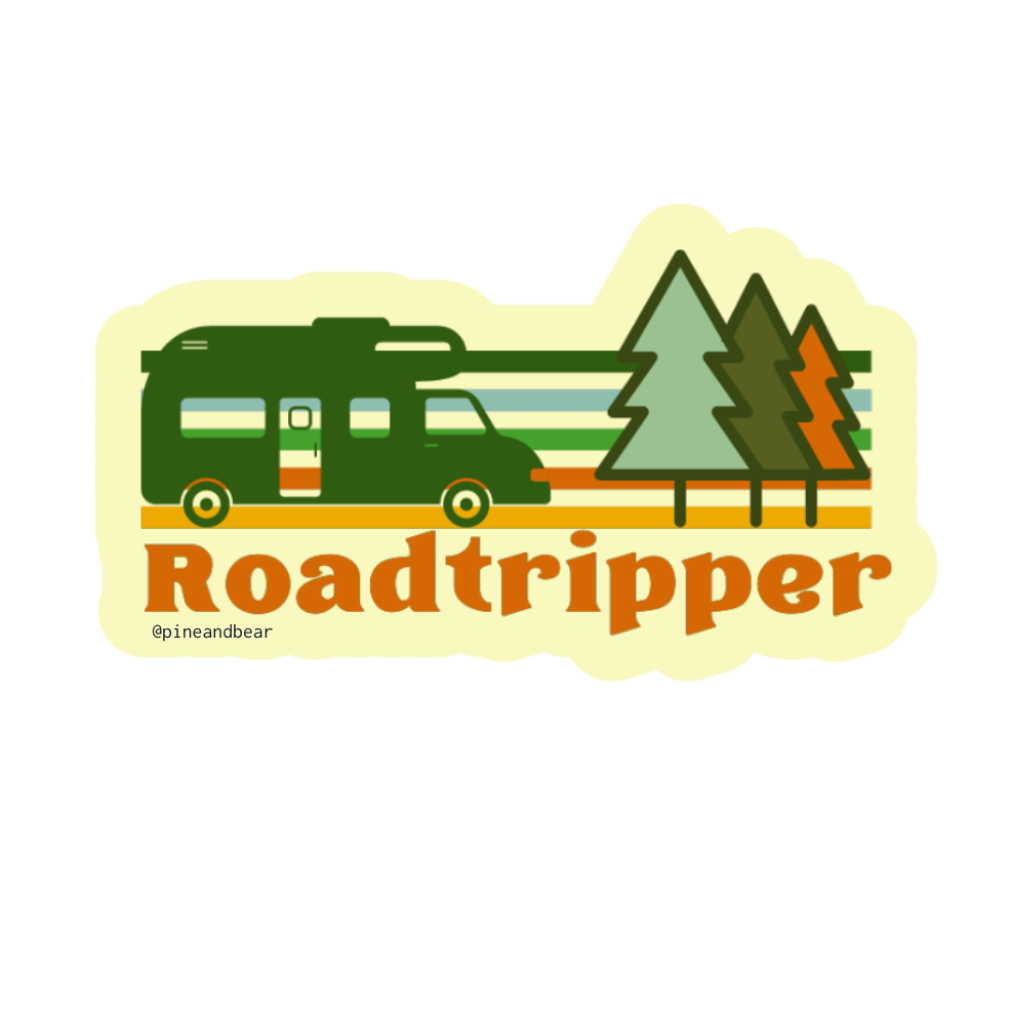 Roadtripper Vinyl Sticker