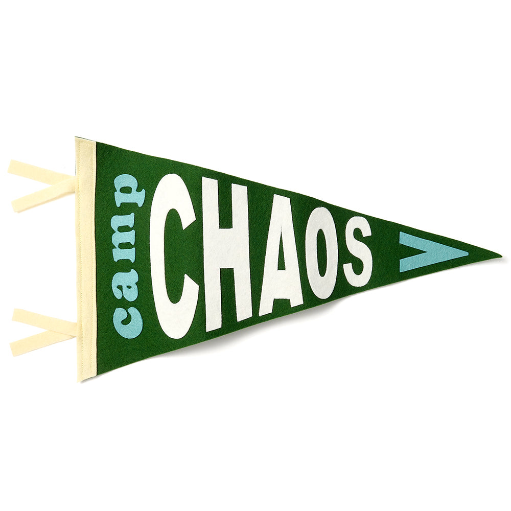 Camp Chaos pennant flag