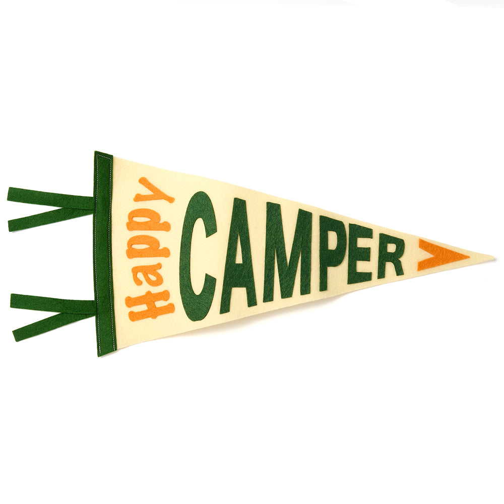 Happy camper pennnat flag