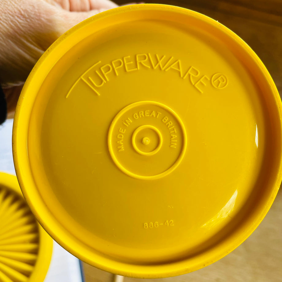 【Tupperware】ピクニックセット　イエロー（中古） Tupperware】ピクニックセット イエロー（中古）｜Yahoo!フリマ