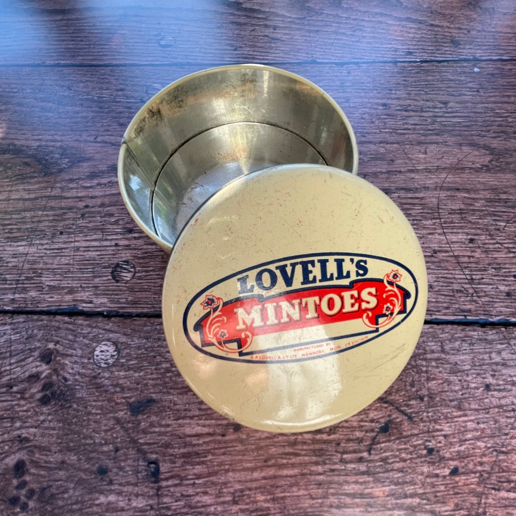 Vintage Lovell's Mintoes Tin