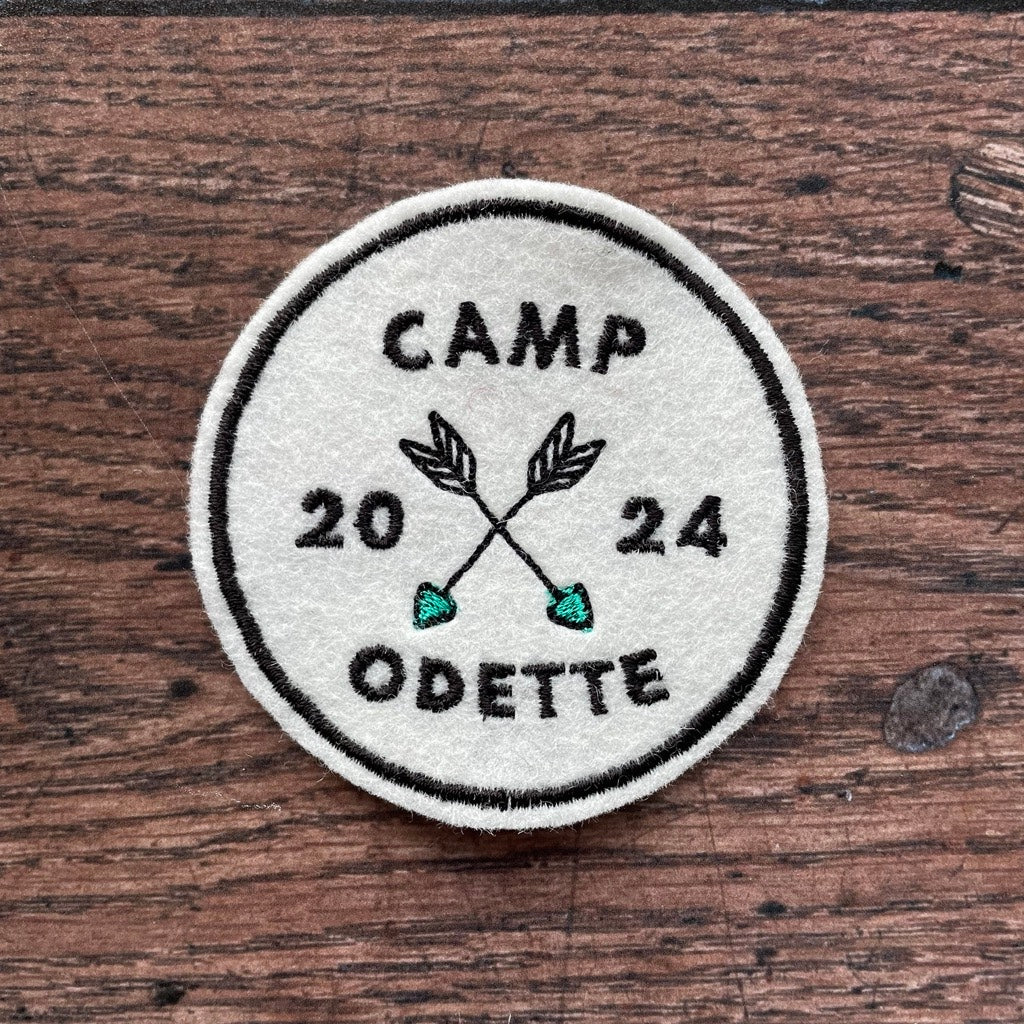 Custom Camping Party Patch