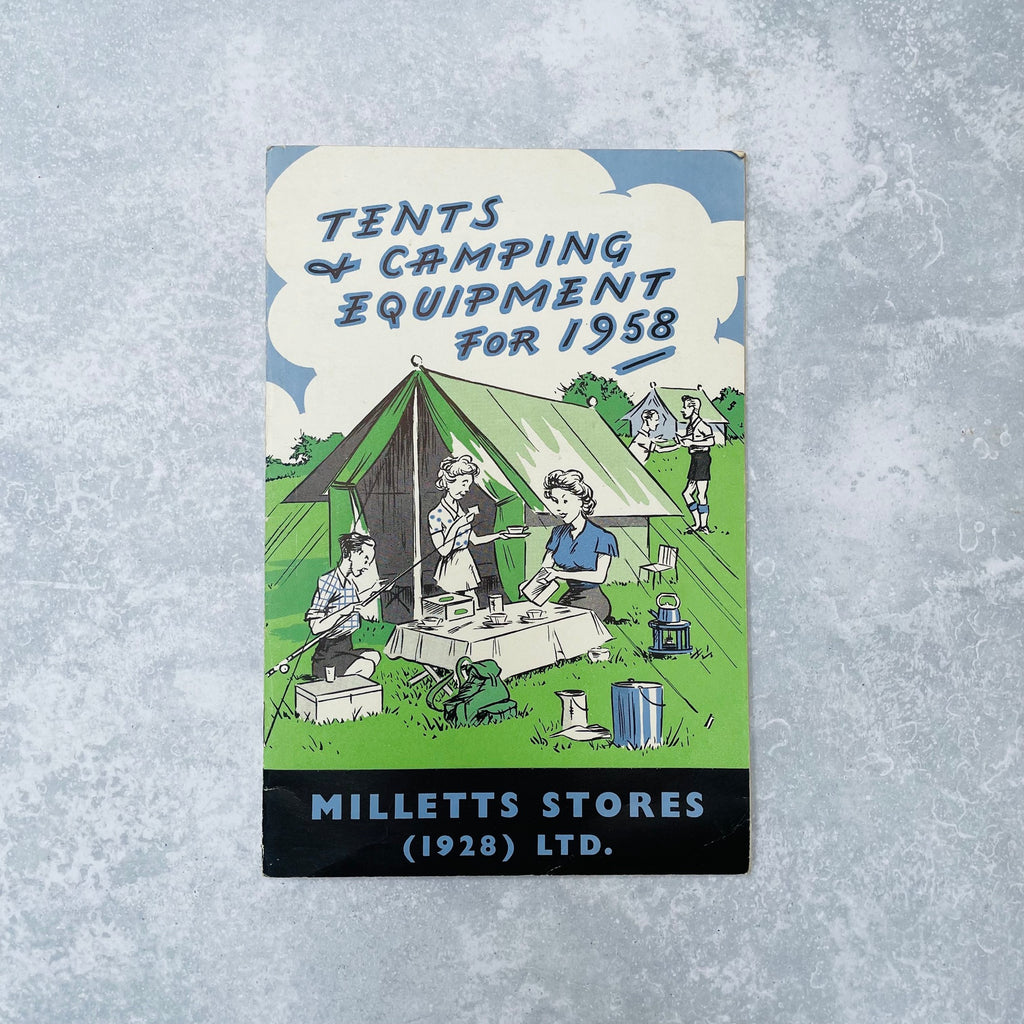Vintage Milletts Camping Brochure