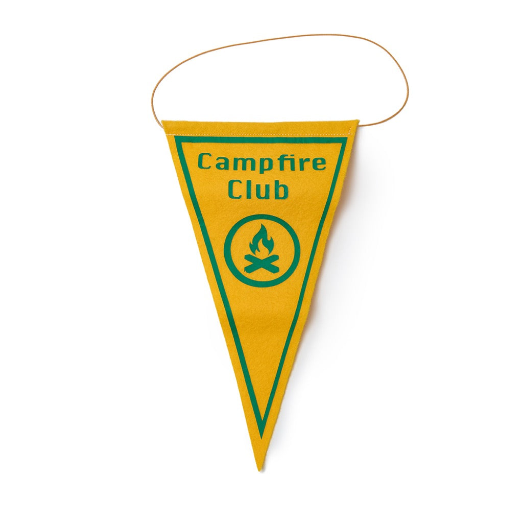 Campfire club mini pennant