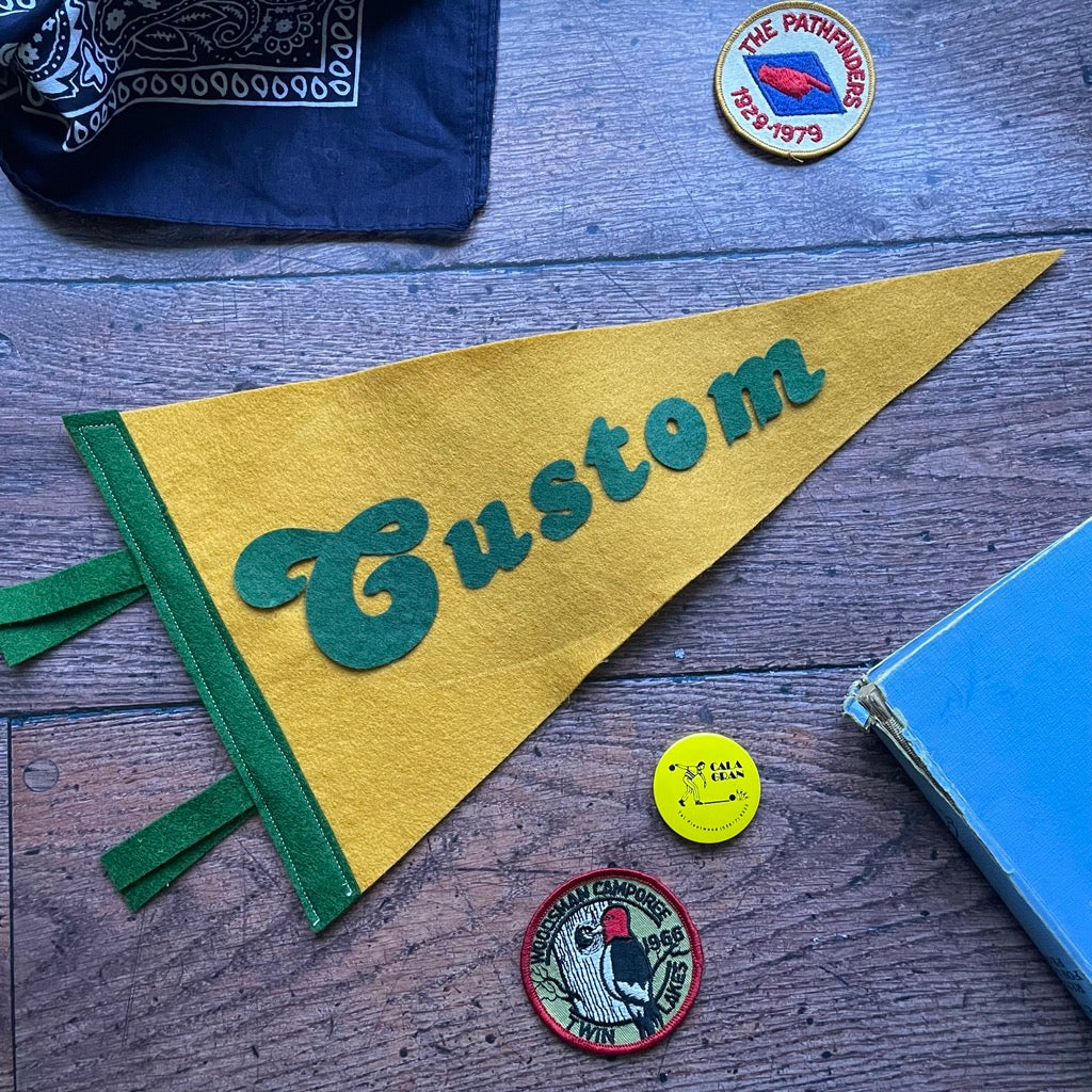 Scripti Flags Custom Pennant Flag | Personalised Flags UK | Pineandbear – pineandbear