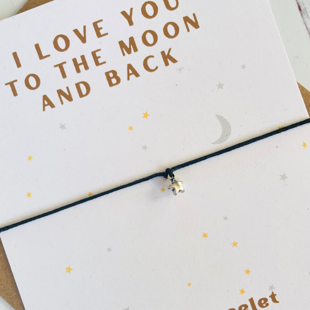 Wish Bracelet - Love You to The Moon And Back