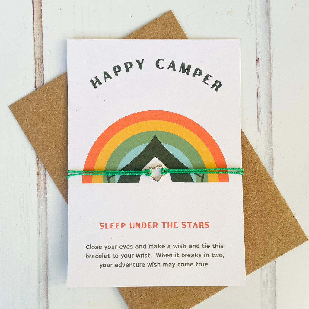 Happy Camper Wish Bracelet