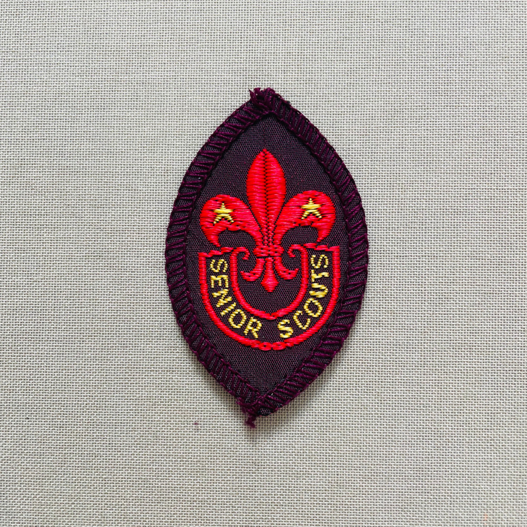 Vintage Senior Scouts Patch
