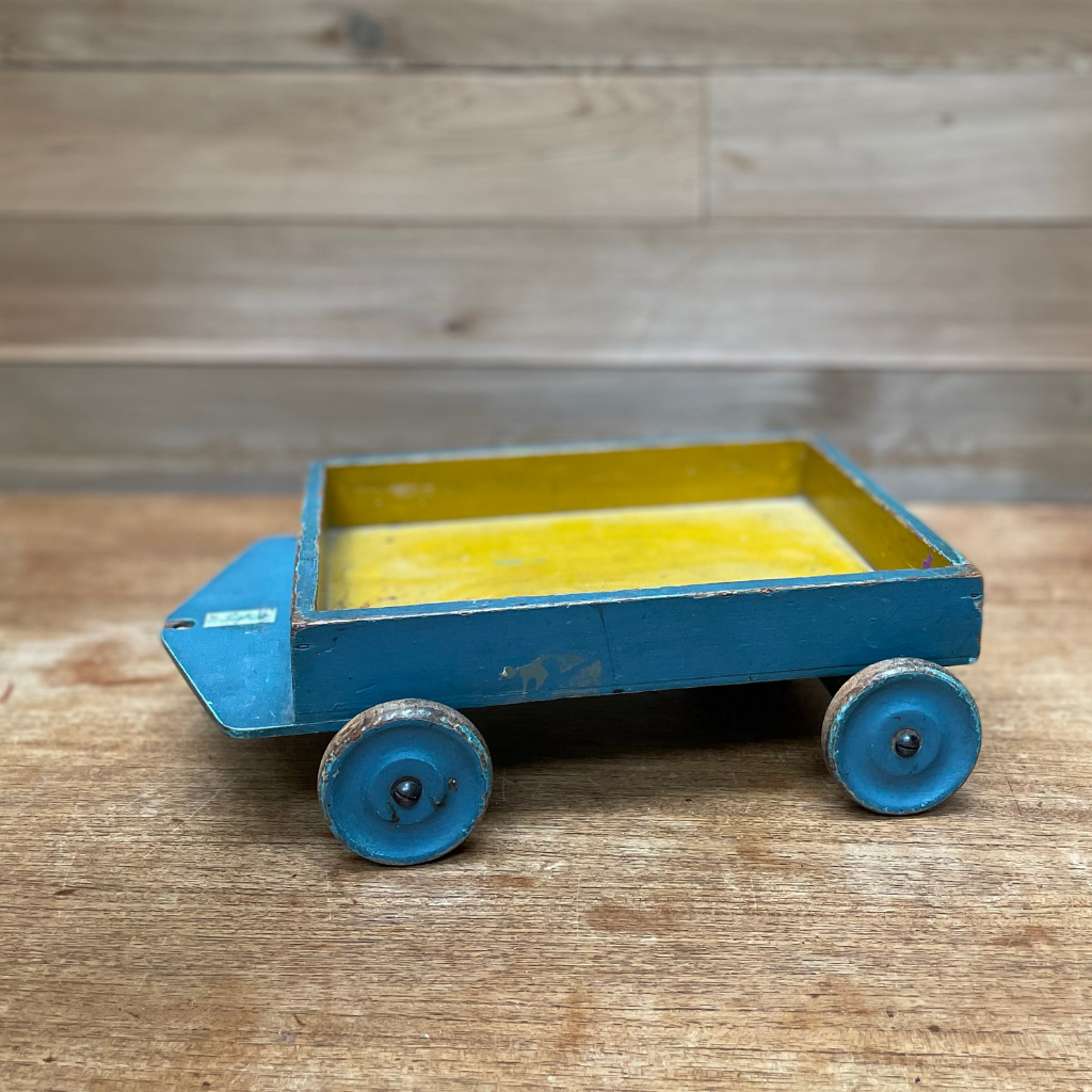 Kids discount wooden trolly