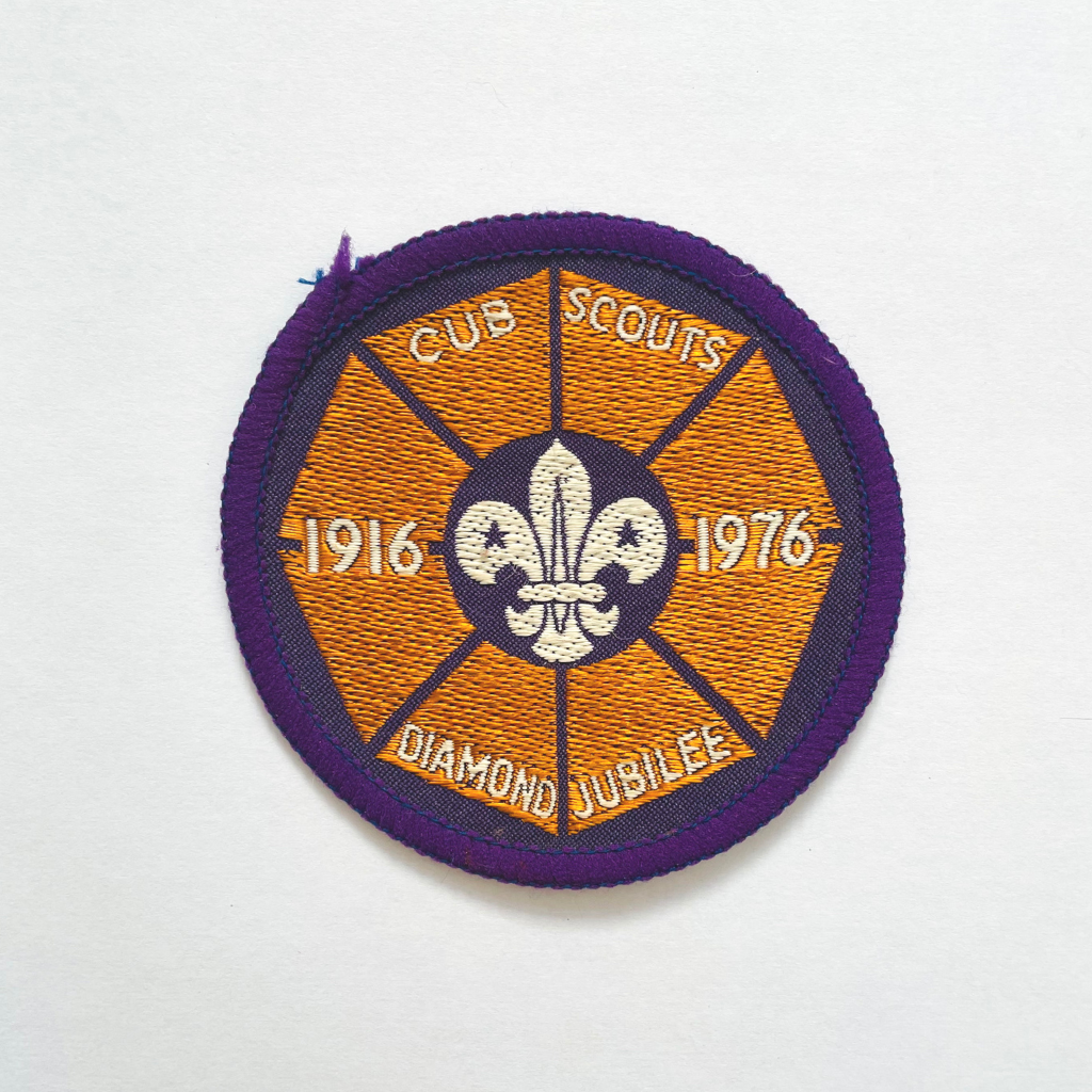 Vintage Scout Camp Diamond Jubilee Patch
