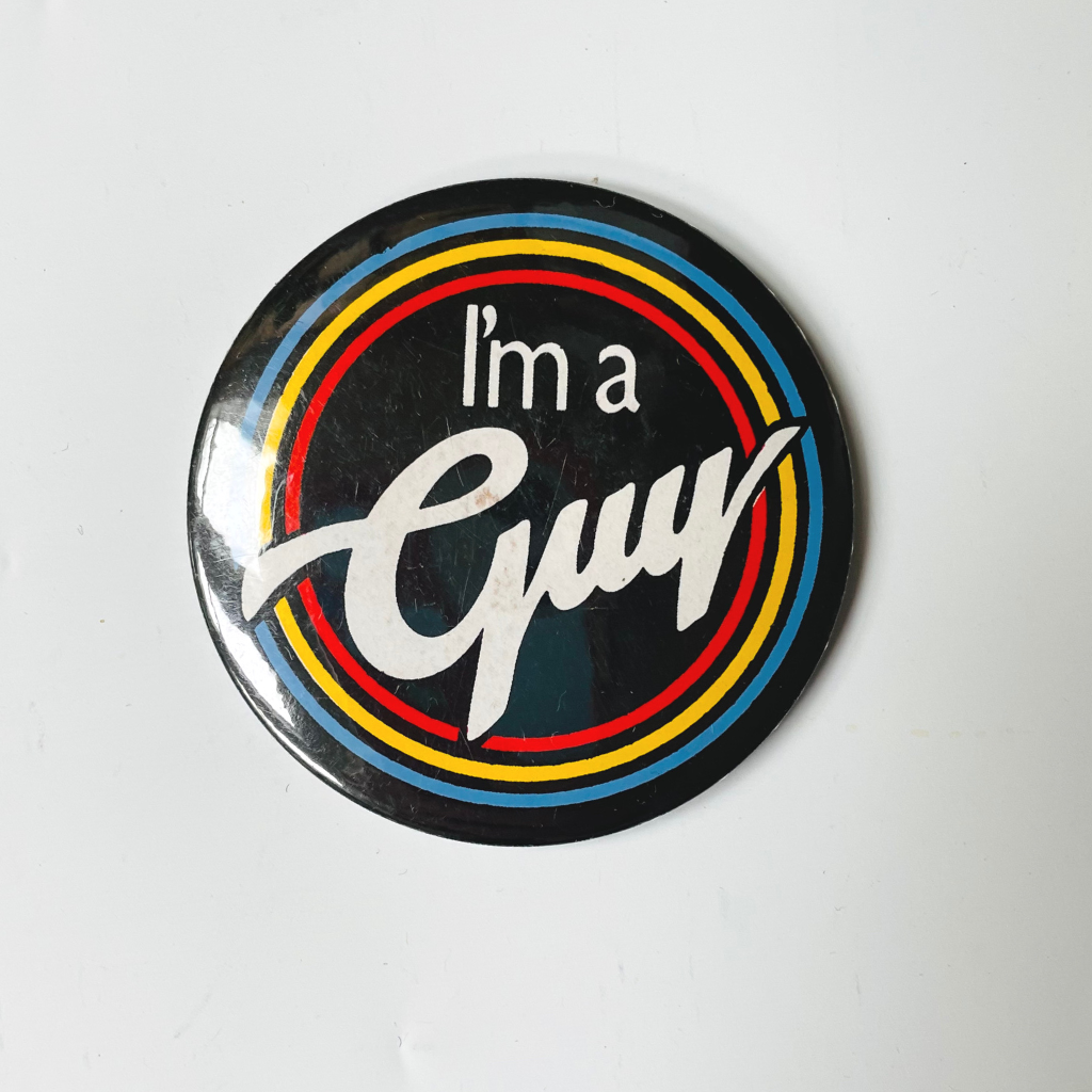 I'm a Guy Retro Badge