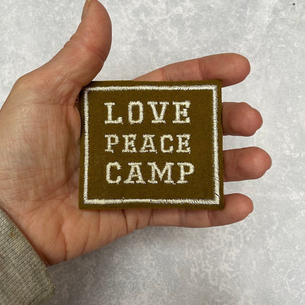 'Love Peace Camp' Adventure Patch