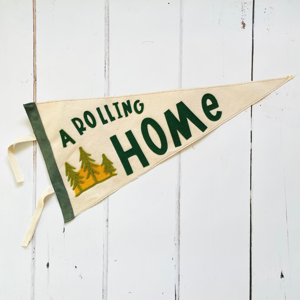 A Rolling Home Pennant