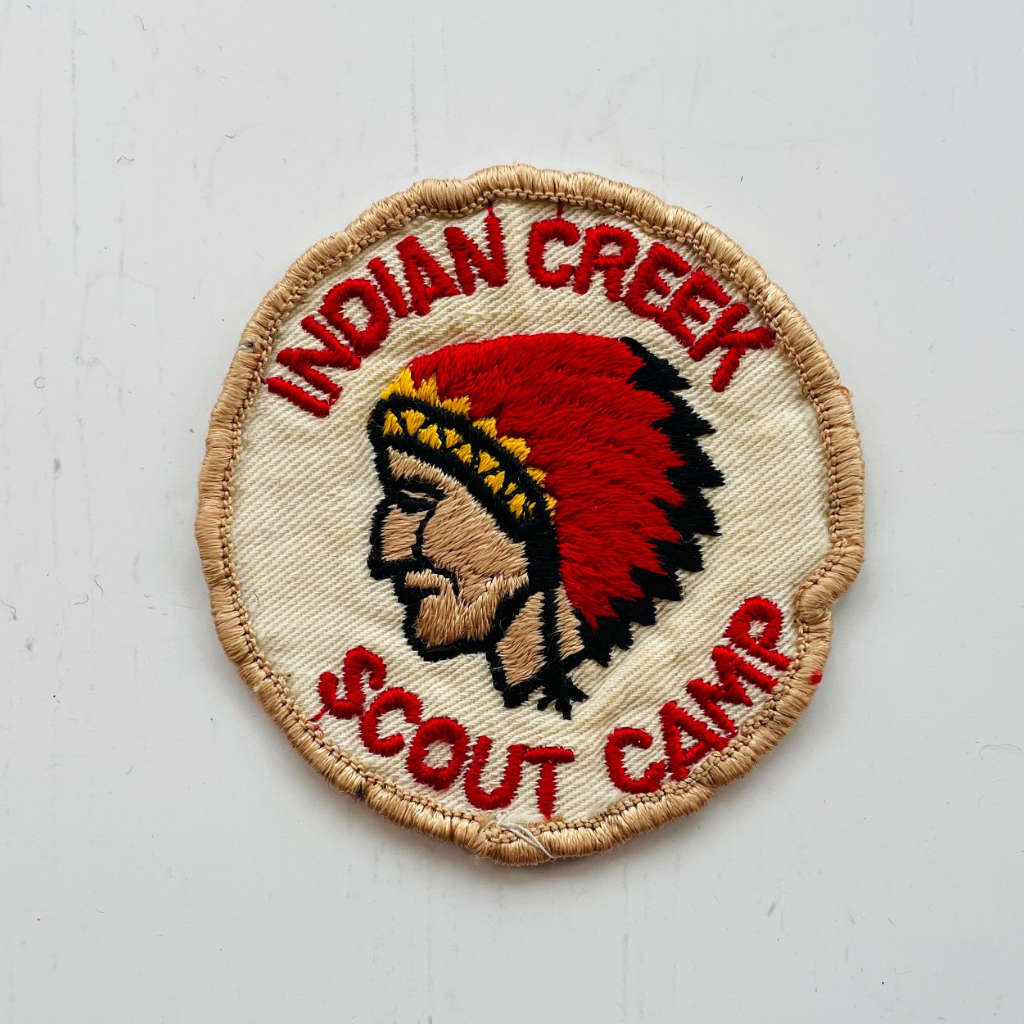 Vintage Scout Camp patch