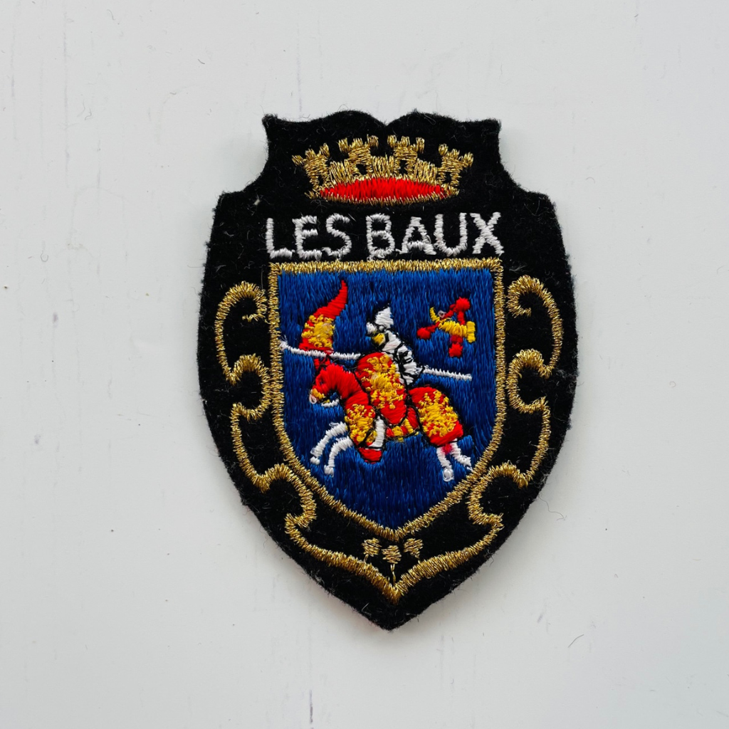 Vintage French Knight Crest Patch