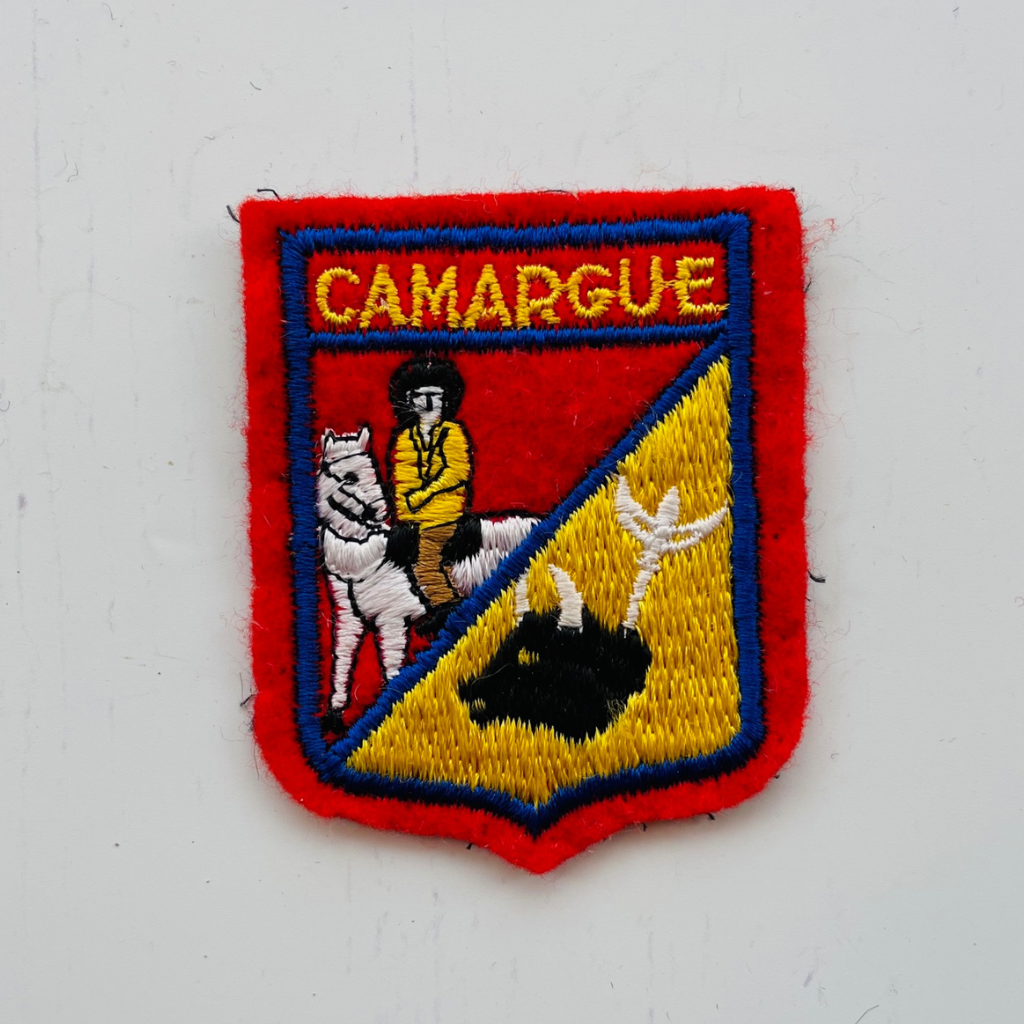 intage French Camargue Crest Patch