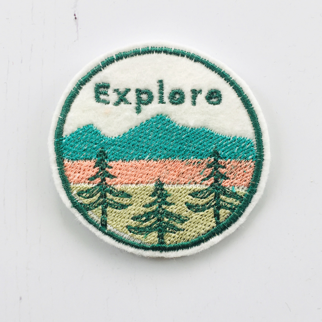 Embroidered Explorer Patch