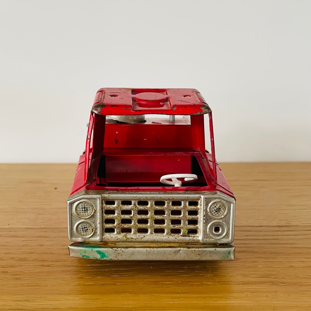 Vintage Fire Toy Truck