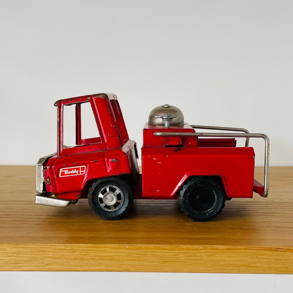 Vintage Fire Toy Truck Vintage Kids Toys Pineandbear