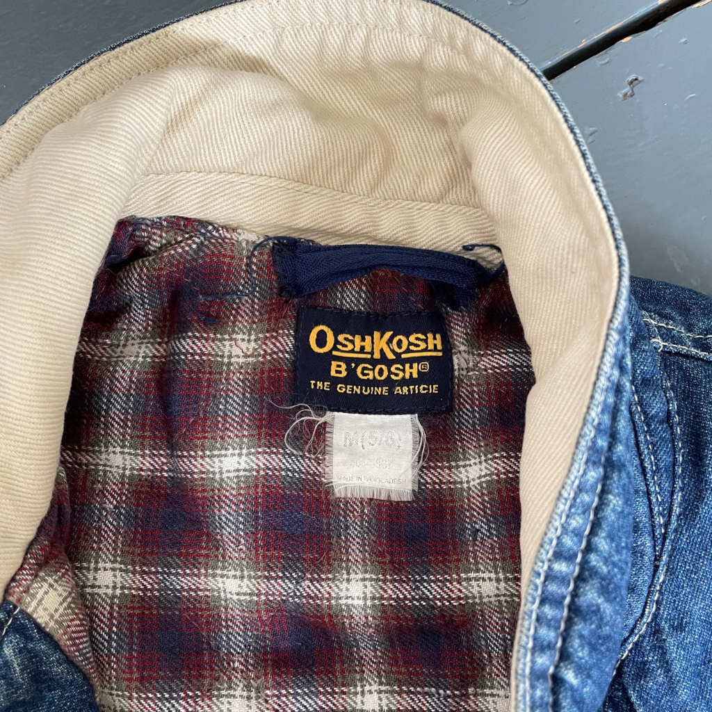 Oshkosh denim outlet jacket