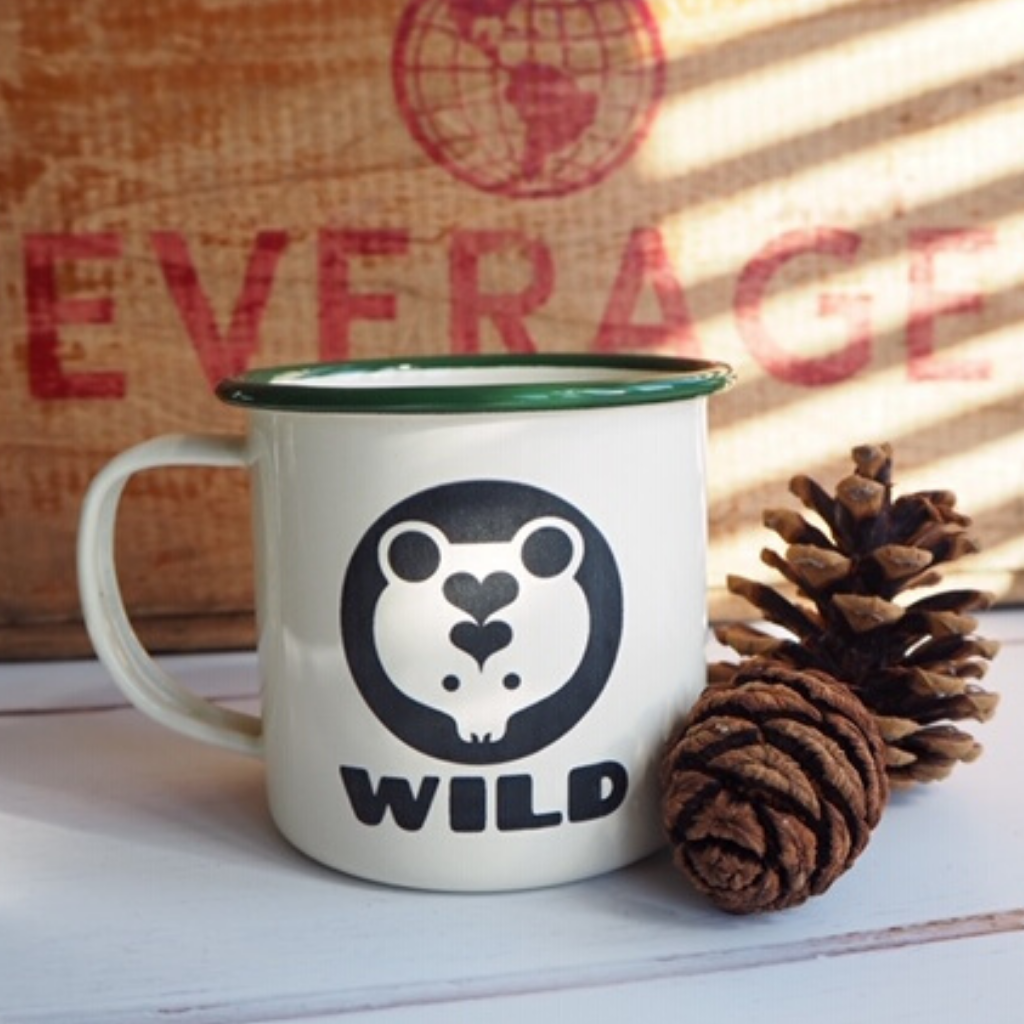 Wild Bear Enamel Mug