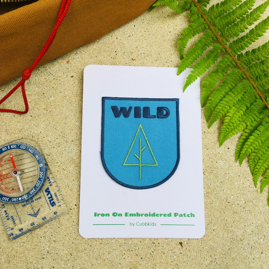 Wild embroidered Adventure Patch