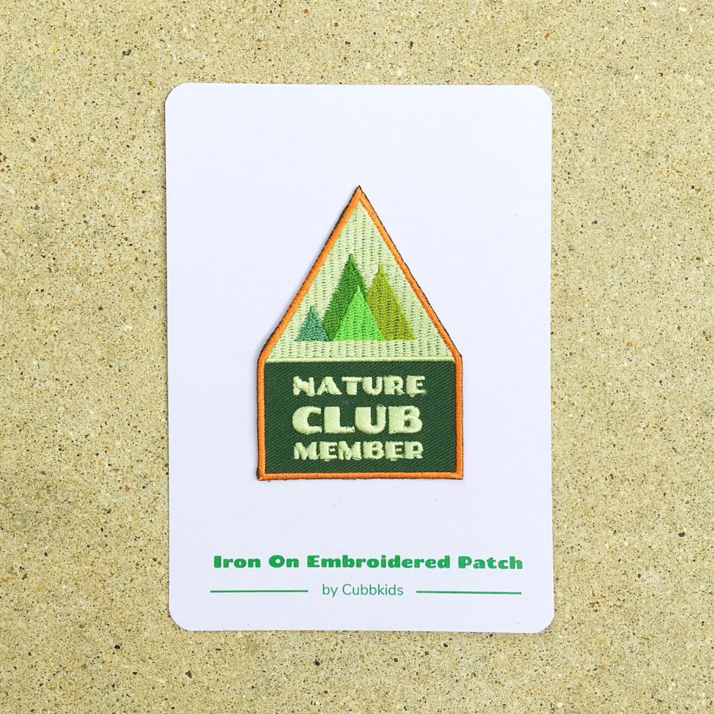 Nature Club Member Embroidered Adventure Patch