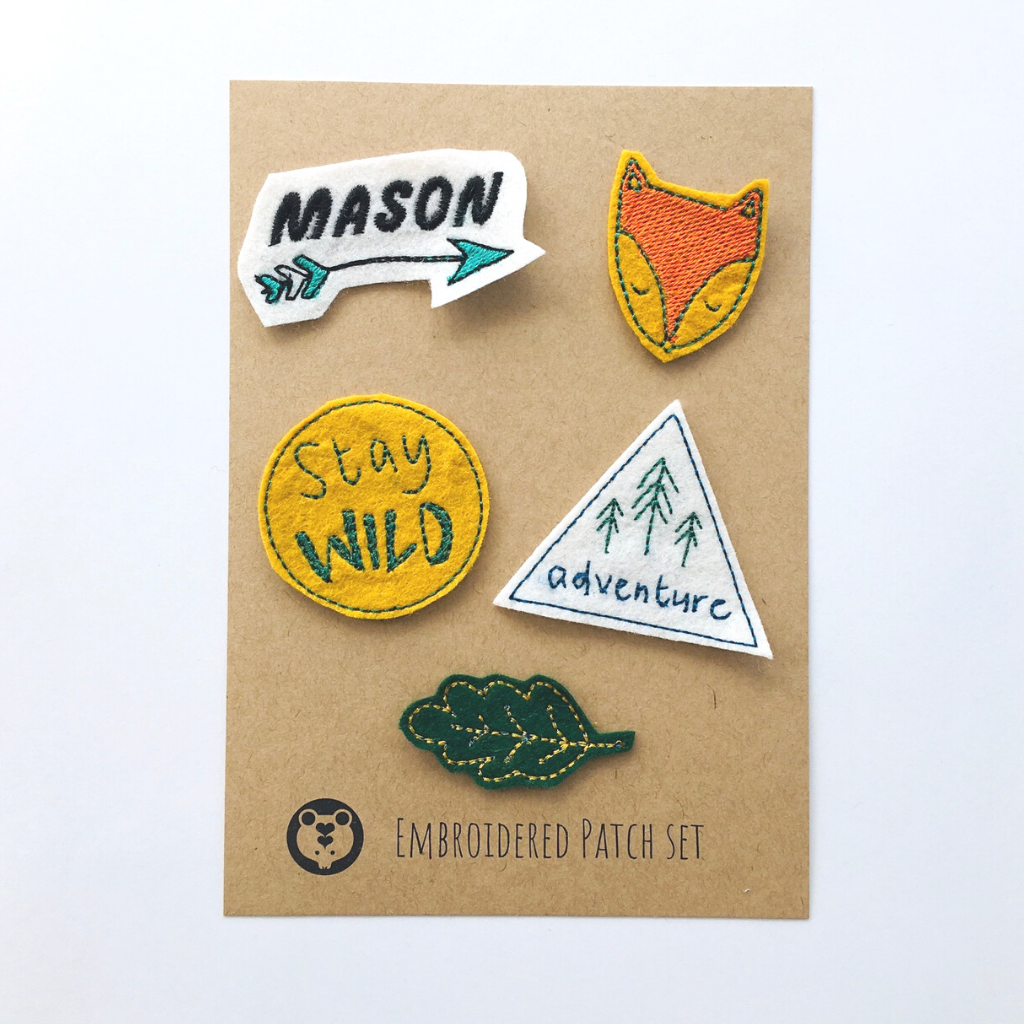 Personalised Patch Set - Stay wild