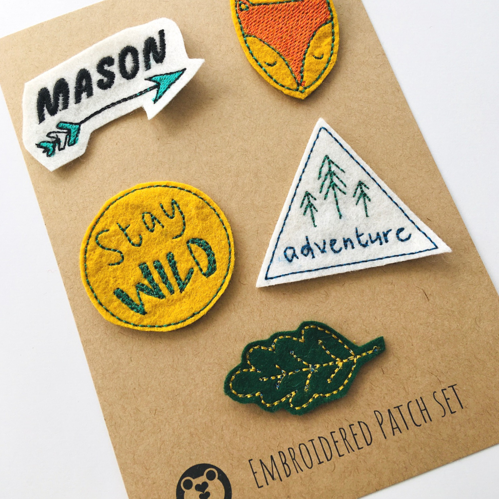 Personalised Patch Set - Stay wild