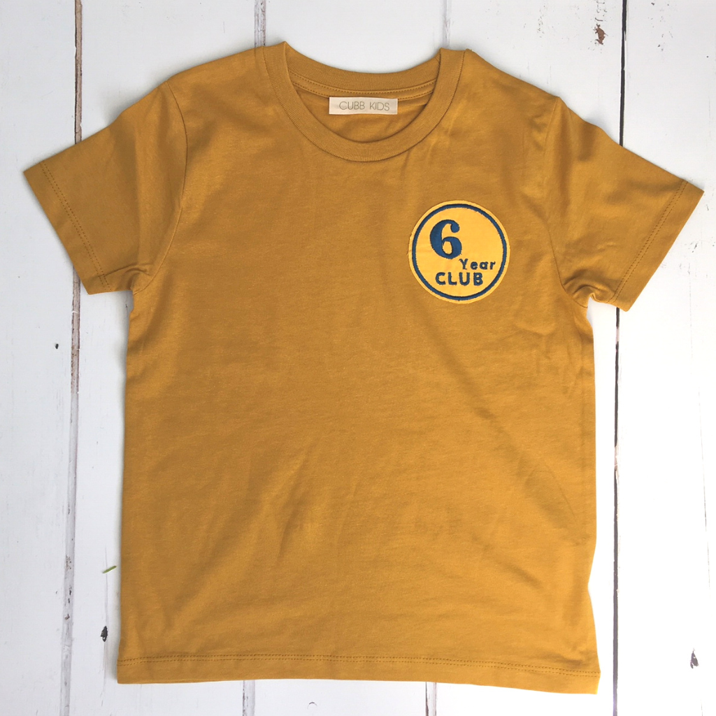 Personalised Embroidered Kids T-Shirt - Organic