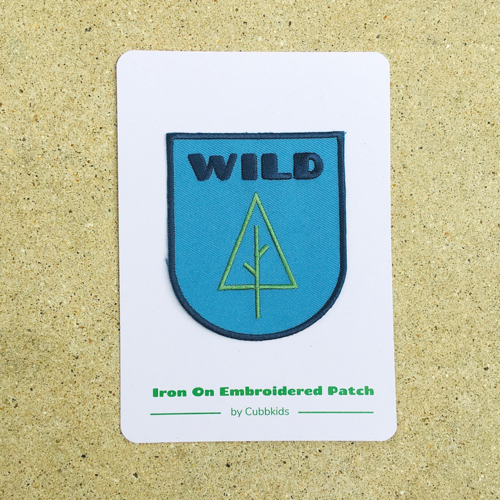 Wild Embroidered Adventure Patch